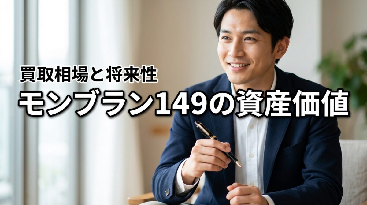 モンブラン149を今持つべき理由！2026年の買取相場から見る資産価値の将来性