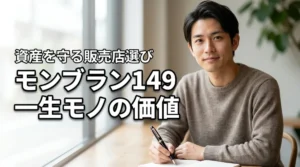 【必見】モンブラン149の一生モノの価値はどこにある？資産性を守る販売店選び