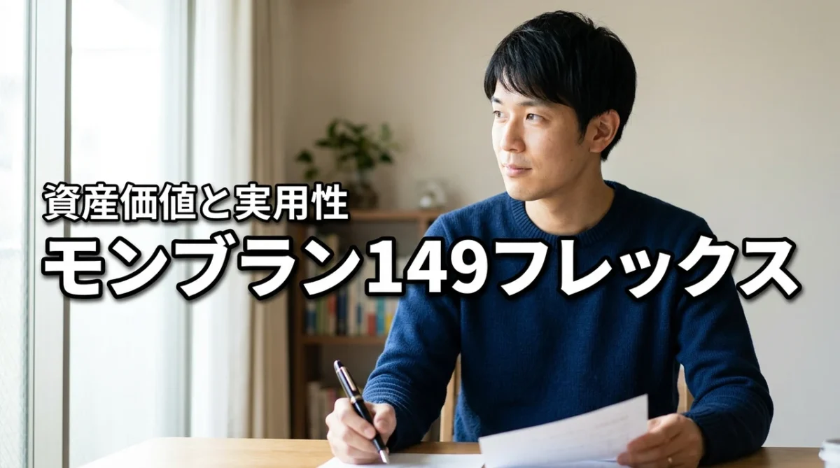 モンブラン149のフレックスニブ2026年評価｜実用性と資産価値を5段階で徹底解説