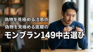 【偽物に注意】モンブラン149の中古の選び方と失敗しないための注意点を解説