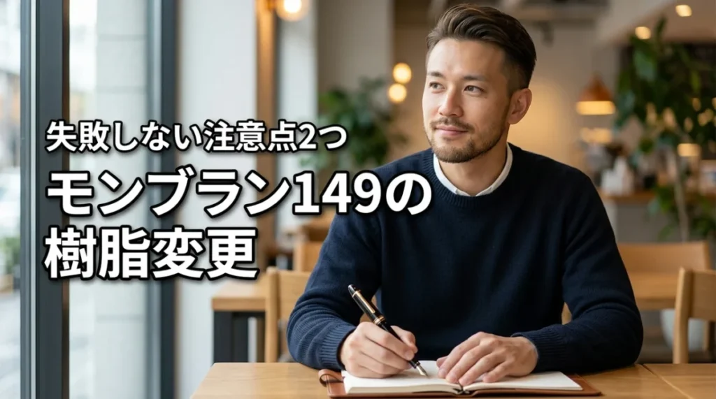 モンブラン149現行の樹脂変更2026で何が変わった？知らないと失敗する2つの注意点